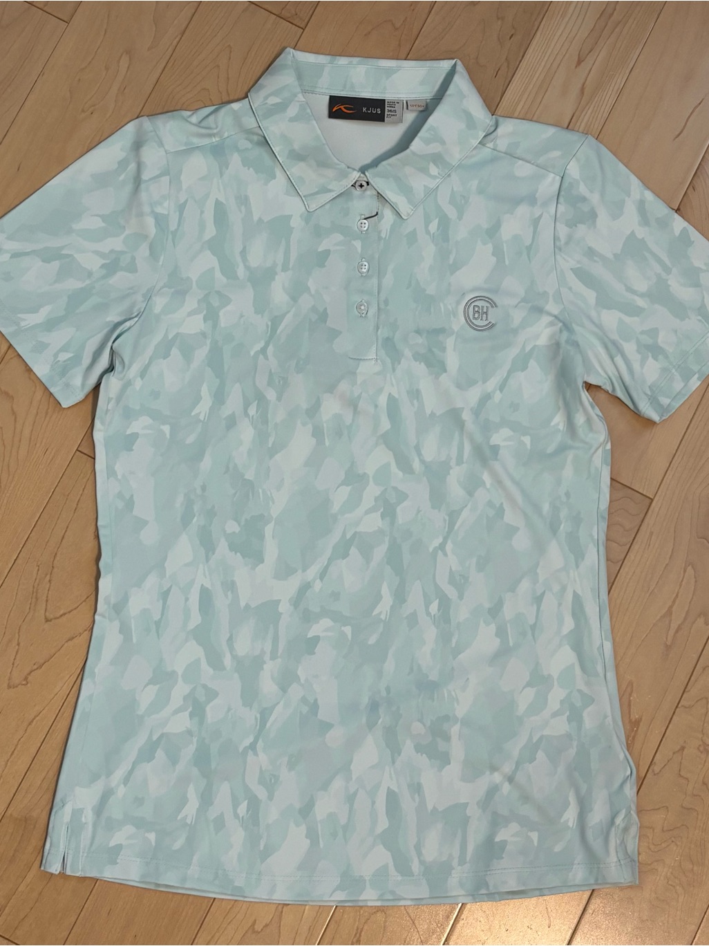 119 Womens Golf Polo Shirt With Bhcc Logo Brand New With Tags